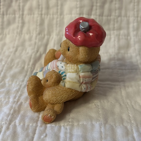 Cherished Teddies Collectible Figurine- Can’t Bear To See You Under The Weather” - Picture 4 of 8